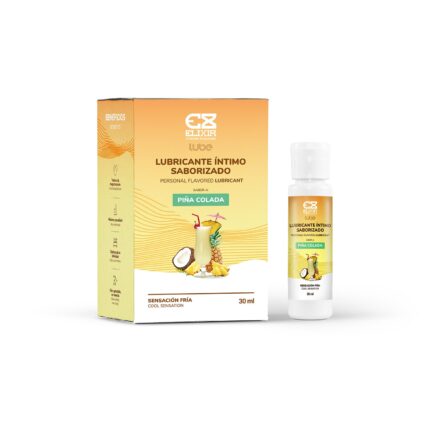 Lubricante Frío Piña Colada Elixir