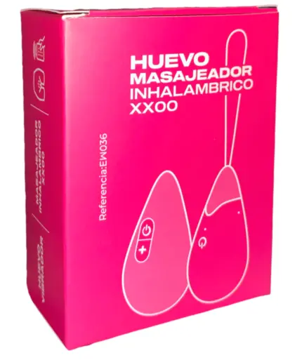 HUEVO MASAJEADOR INALAMBRICO XXOO