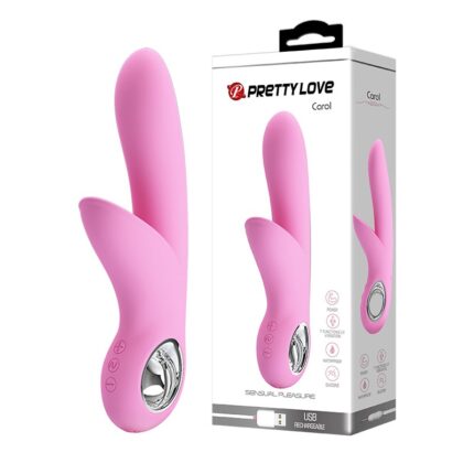 Vibrador estimulador de clitoris y vagina pretty love Carol