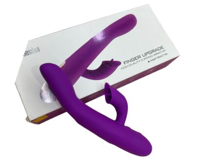 VIBRADOR DOBLE FINGER UPGRAPE