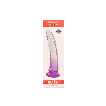 Dildo Realista Elara 20.5 cm Camtoyz - Morado