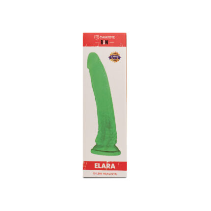 Dildo Realista Elara 20.5 cm Camtoyz - Transparente