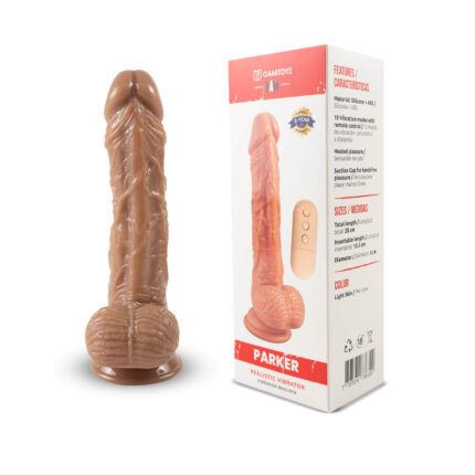 Vibrador realista Parker 20 cm Camtoyz