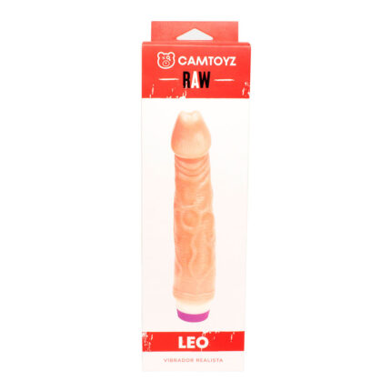 Vibrador Realista Leo 22 cm Camtoyz - Piel