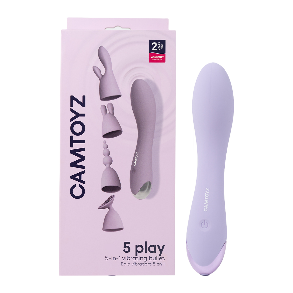 5 Play Camtoyz 1 5 Play bala vibradora 5 en 1 Camtoyz
